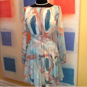 Elegant Multicolor Women's Dress